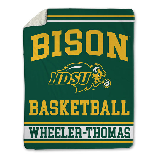NDSU - NCAA Men's Basketball : Damari Wheeler-Thomas - Blanket-0
