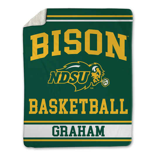 NDSU - NCAA Women's Basketball : Abby Graham - Blanket-0