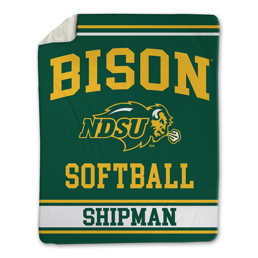 NDSU - NCAA Softball : Cadey Shipman - Blanket-0
