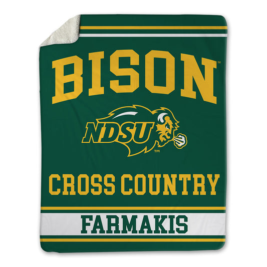NDSU - NCAA Men's Cross Country : Demetrius Farmakis - Blanket-0