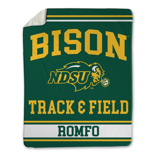 NDSU - NCAA Women's Track & Field : Meredith Romfo - Blanket-0