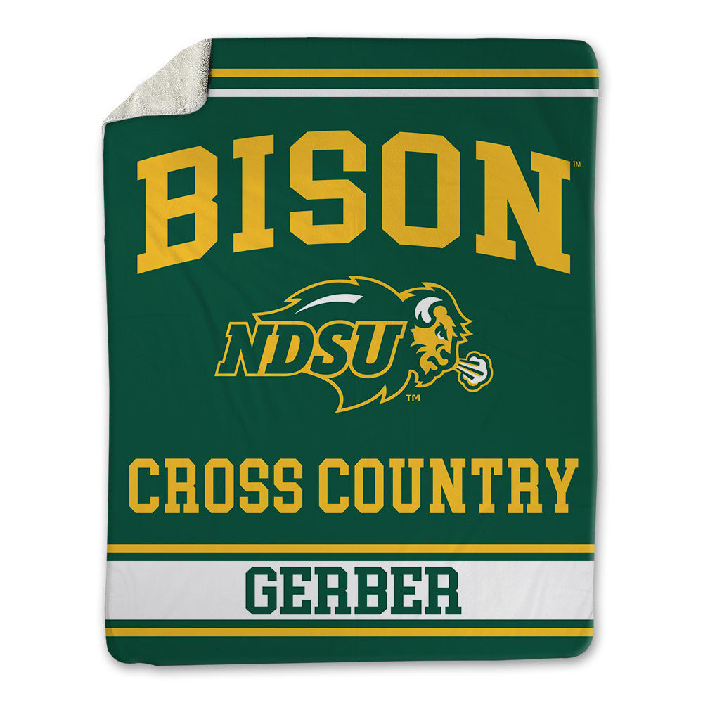 NDSU - NCAA Men's Cross Country : William Gerber - Blanket-0