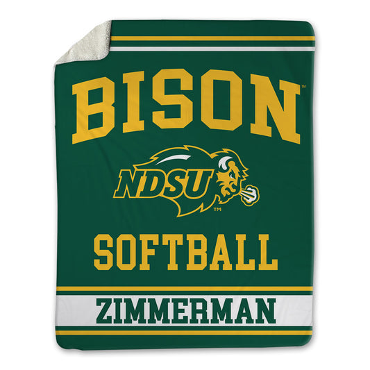 NDSU - NCAA Softball : Morgan Zimmerman - Blanket-0