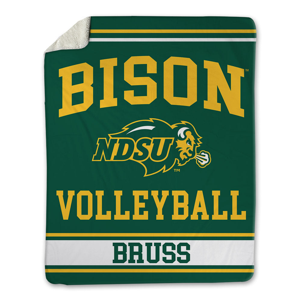 NDSU - NCAA Women's Volleyball : Emily Bruss - Blanket-0