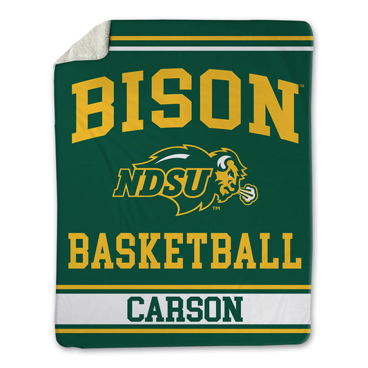 NDSU - NCAA Men's Basketball : Trevian Carson - Blanket-0