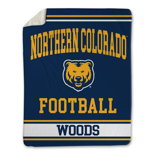 UNCO - NCAA Football : Tyler Woods - Blanket-0