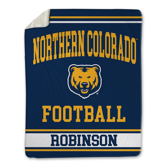UNCO - NCAA Football : Quintin Robinson - Blanket-0