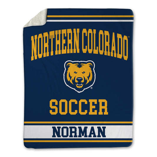 UNCO - NCAA Women's Soccer : Mia Norman - Blanket-0