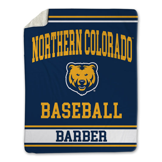 UNCO - NCAA Baseball : Brett Barber - Blanket-0