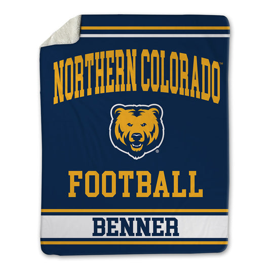 UNCO - NCAA Football : Mikhail Benner - Blanket-0