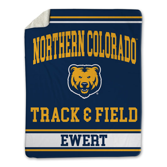 UNCO - NCAA Men's Track & Field : Trevor Ewert - Blanket-0