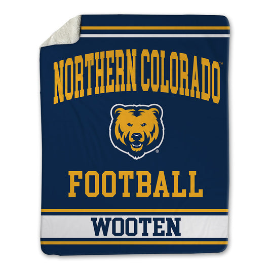 UNCO - NCAA Football : Luke Wooten - Blanket-0