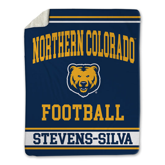 UNCO - NCAA Football : Jesiah Stevens-Silva - Blanket-0