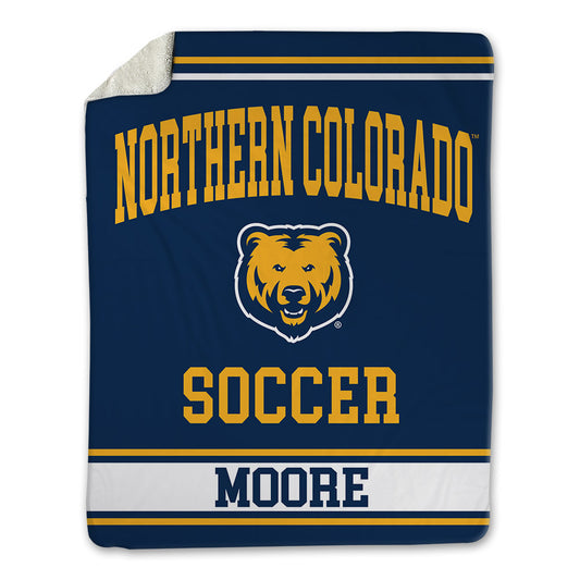 UNCO - NCAA Women's Soccer : Esja Moore - Blanket-0
