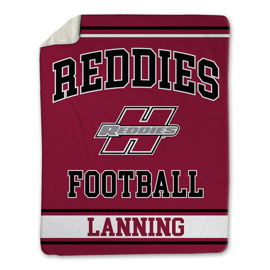 Henderson State - NCAA Football : Chase Lanning - Blanket-0