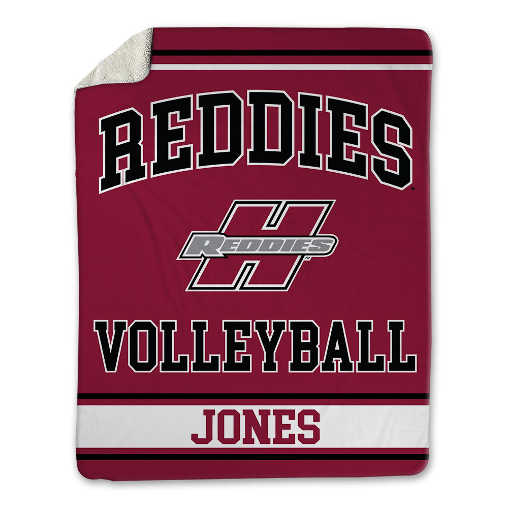 Henderson State - NCAA Women's Volleyball : Meadow Jones - Blanket-0