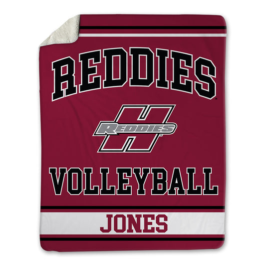 Henderson State - NCAA Women's Volleyball : Meadow Jones - Blanket-0