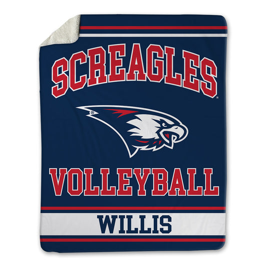 USI - NCAA Women's Volleyball : Ashby Willis - Blanket-0