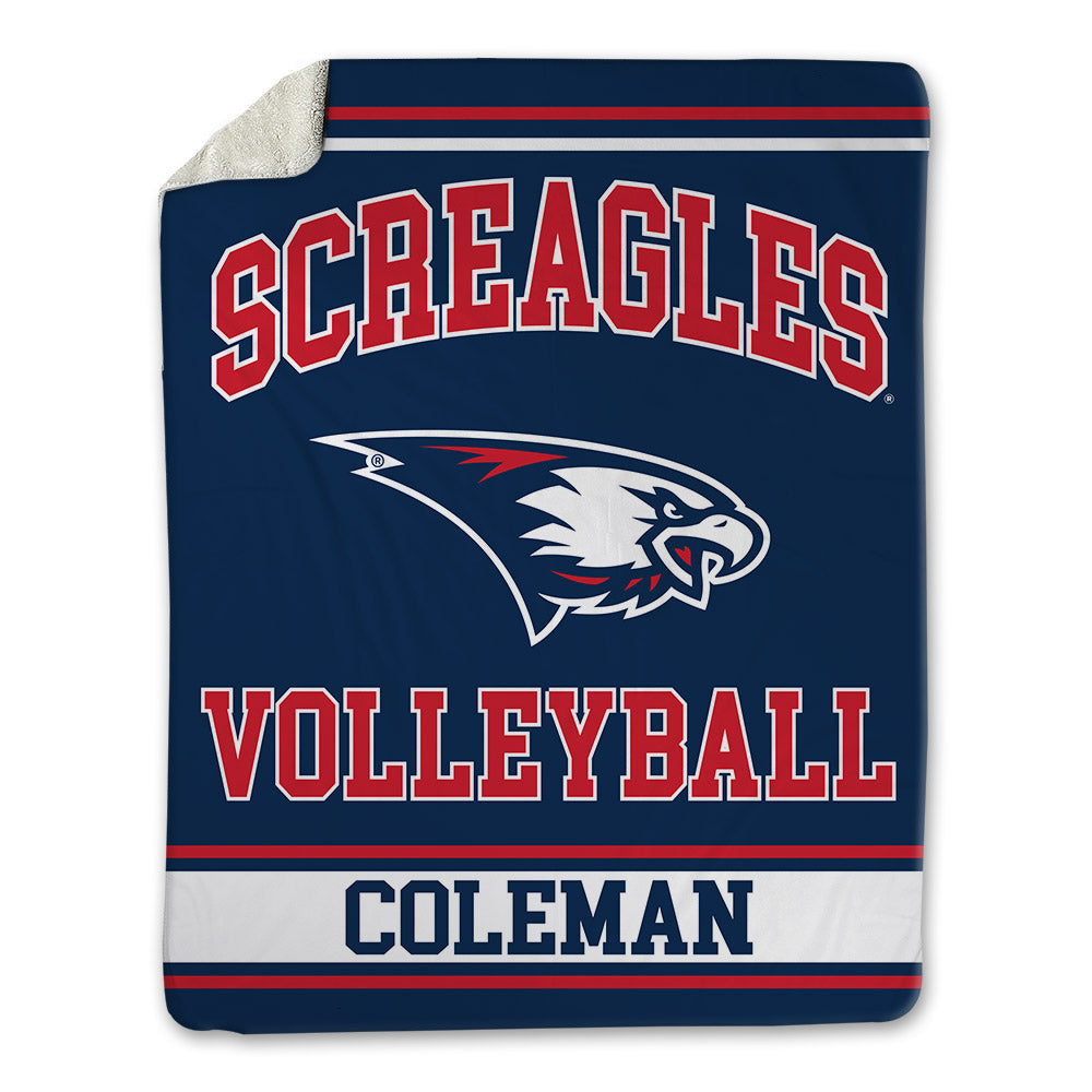 USI - NCAA Women's Volleyball : Leah Coleman - Blanket-0