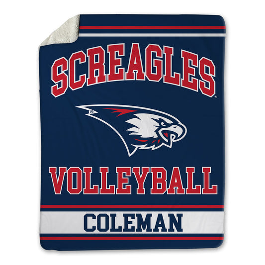 USI - NCAA Women's Volleyball : Leah Coleman - Blanket-0