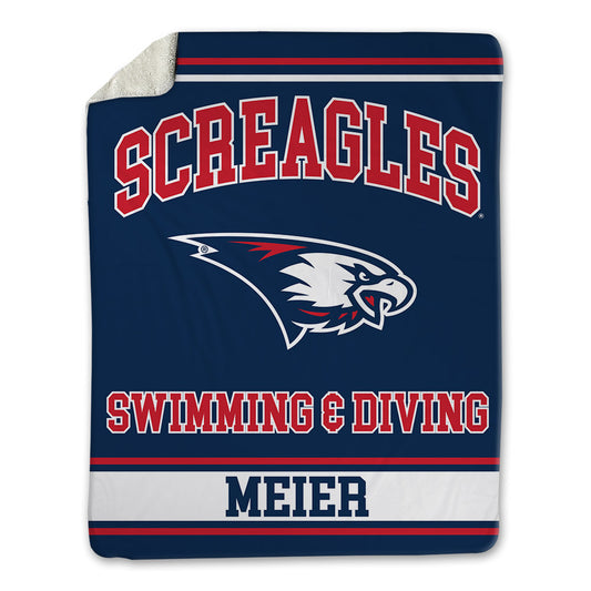 USI - NCAA Women's Swimming & Diving : Gabbie Meier - Blanket-0