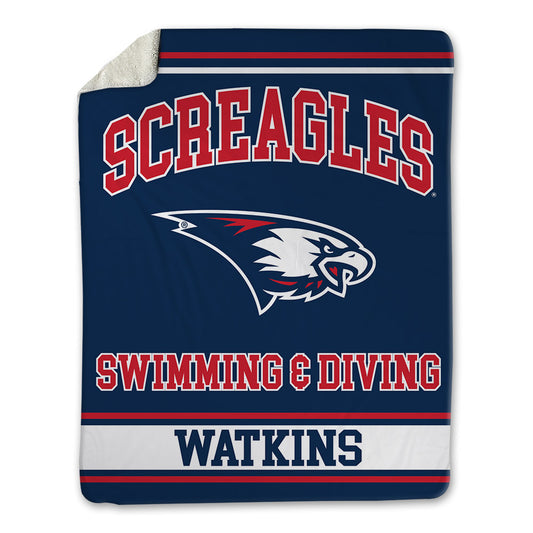 USI - NCAA Men's Swimming & Diving : Jarrett Watkins - Blanket-0