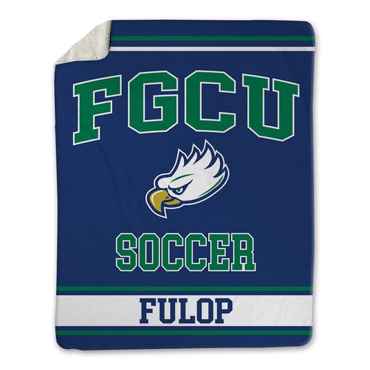 FGCU - NCAA Women's Soccer : Lindsay Fulop - Blanket-0