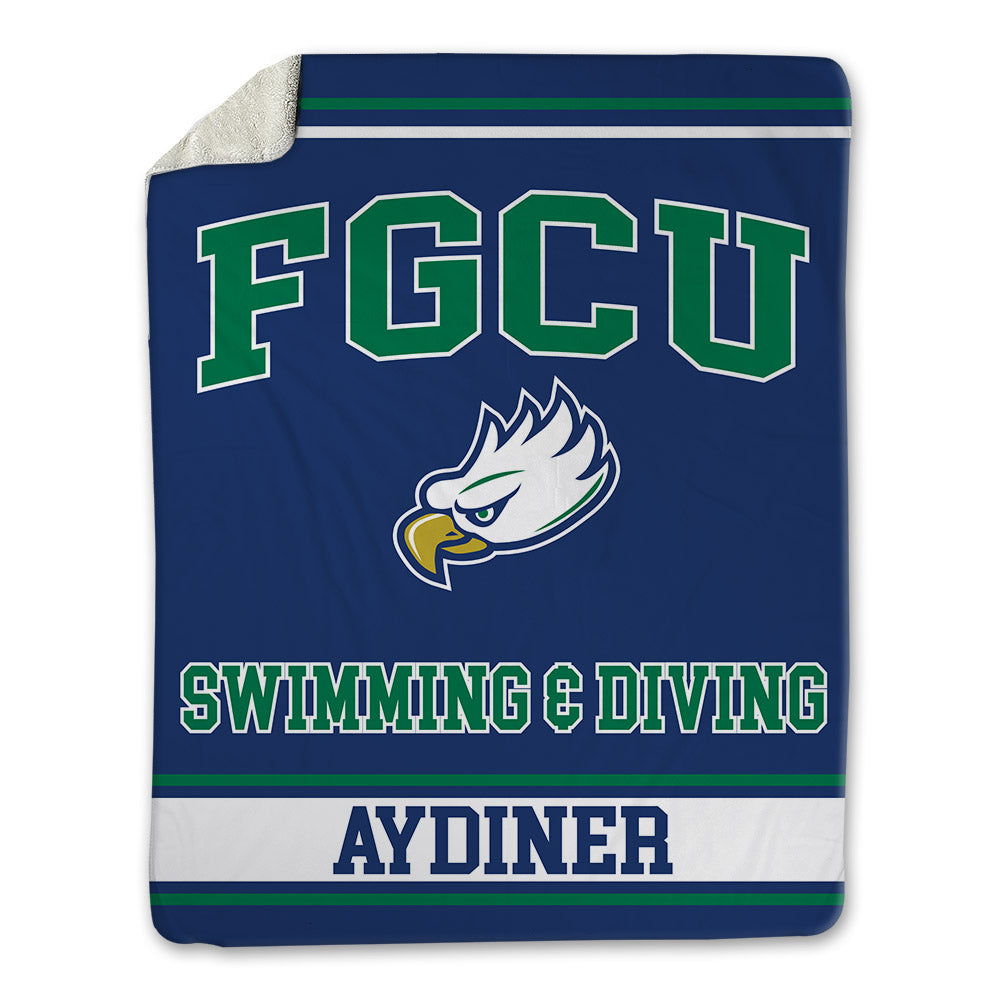 FGCU - NCAA Men's Swimming & Diving : Ipek Aydiner - Blanket-0