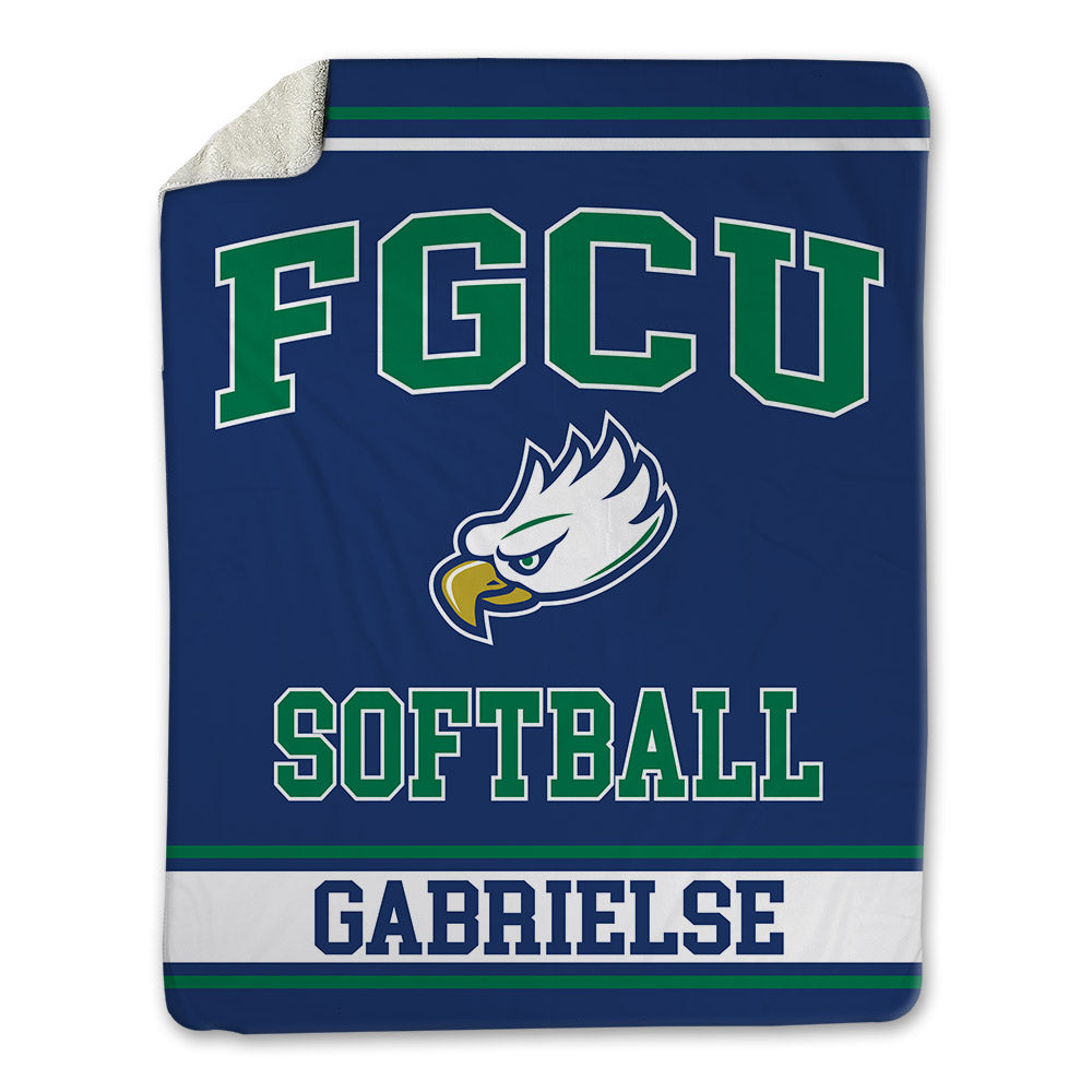 FGCU - NCAA Softball : Tegan Gabrielse - Blanket-0