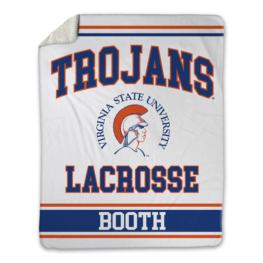 Virginia State - NCAA Men's Lacrosse : Ra-Is Booth - Blanket-0