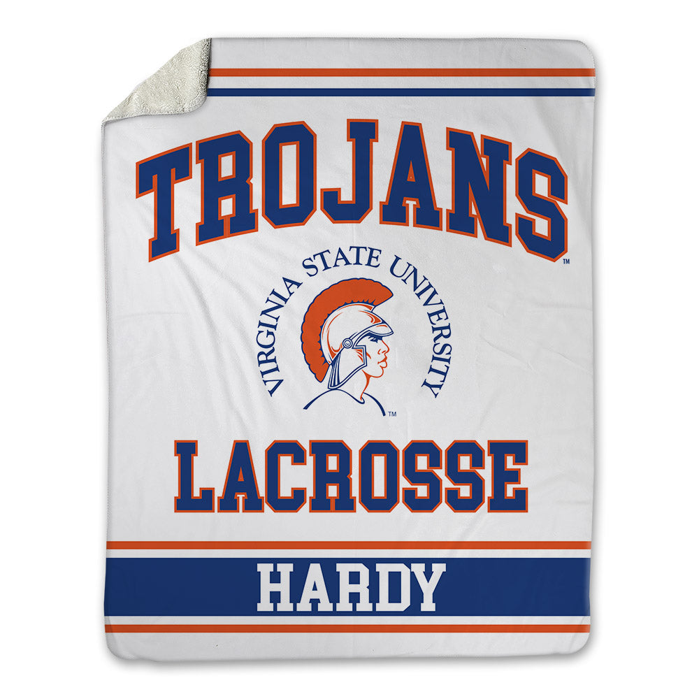 Virginia State - NCAA Men's Lacrosse : Antonio Hardy - Blanket-0