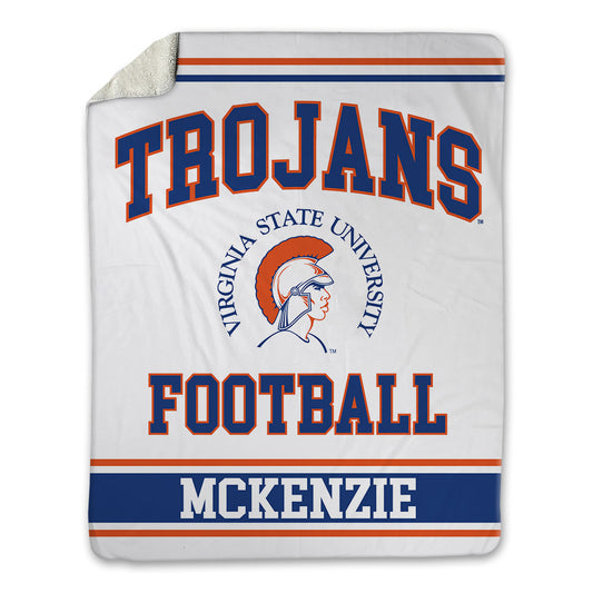 Virginia State - NCAA Football : Nazir McKenzie - Blanket-0