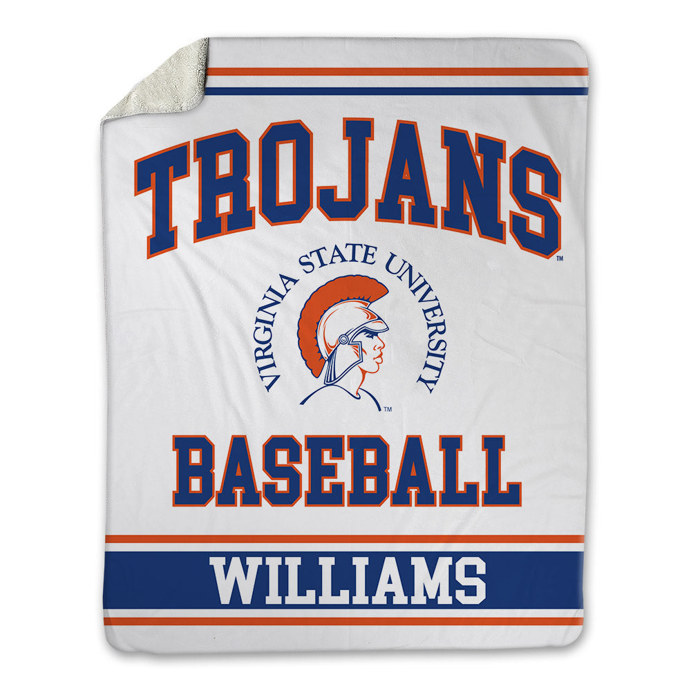 Virginia State - NCAA Baseball : Quez Williams - Blanket-0