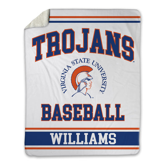Virginia State - NCAA Baseball : Quez Williams - Blanket-0