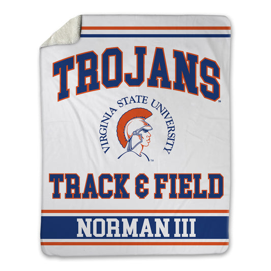 Virginia State - NCAA Men's Track & Field : David Norman III - Blanket-0