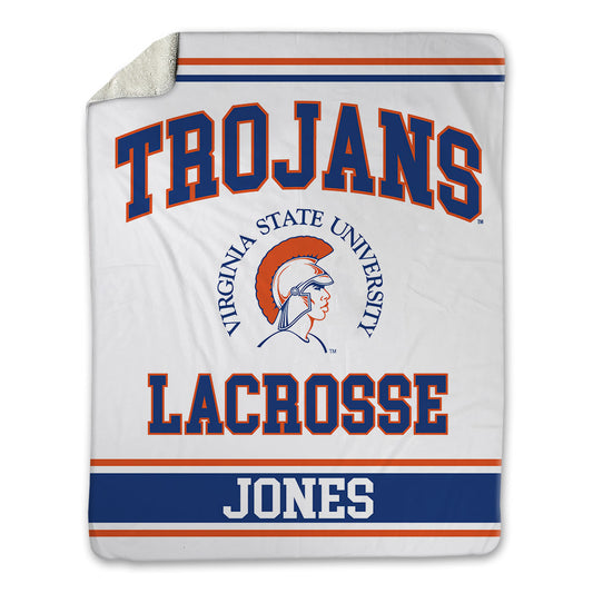Virginia State - NCAA Women's Lacrosse : Ilyana Jones - Blanket-0