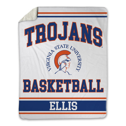 Virginia State - NCAA Women's Basketball : Maya Ellis - Blanket-0