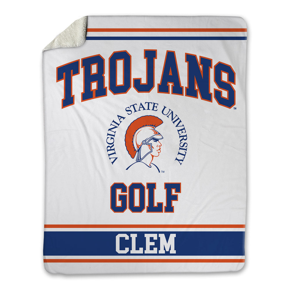 Virginia State - NCAA Men's Golf : Camden Clem - Blanket-0