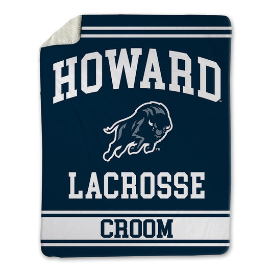 Howard - NCAA Women's Lacrosse : Leah Croom - Blanket-0