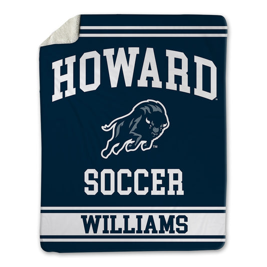 Howard - NCAA Women's Soccer : Leah Williams - Blanket-0
