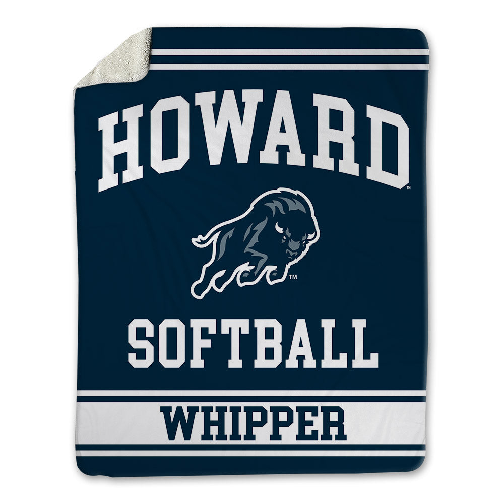 Howard - NCAA Softball : Aniyah Whipper - Blanket-0