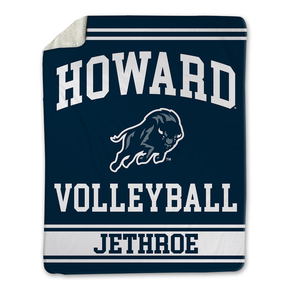 Howard - NCAA Women's Volleyball : Zenai Jethroe - Blanket-0