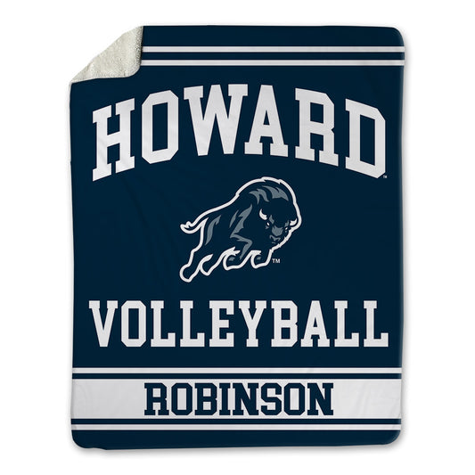 Howard - NCAA Women's Volleyball : Kaitlynn Robinson - Blanket-0