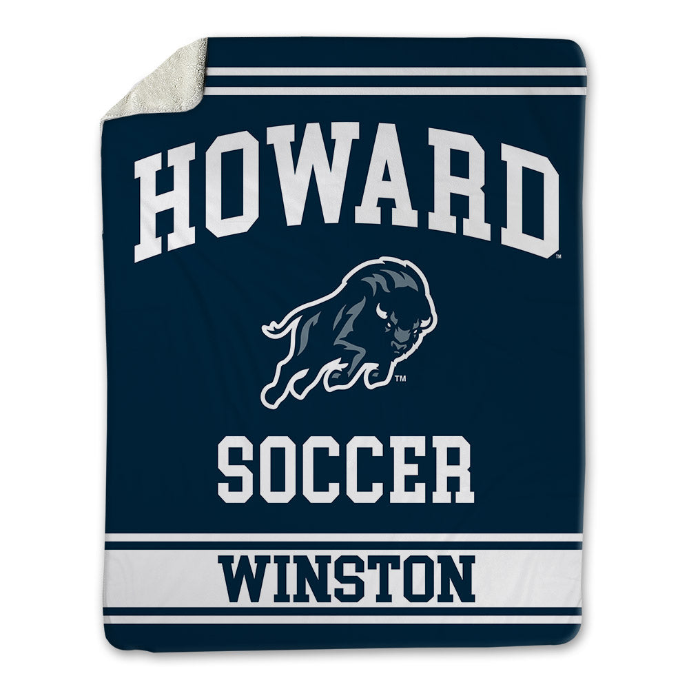 Howard - NCAA Men's Soccer : Jonathan Winston - Blanket-0