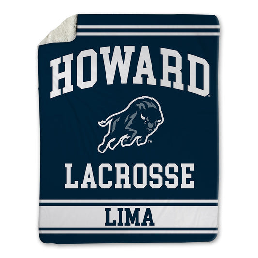 Howard - NCAA Women's Lacrosse : Sophia Lima - Blanket-0