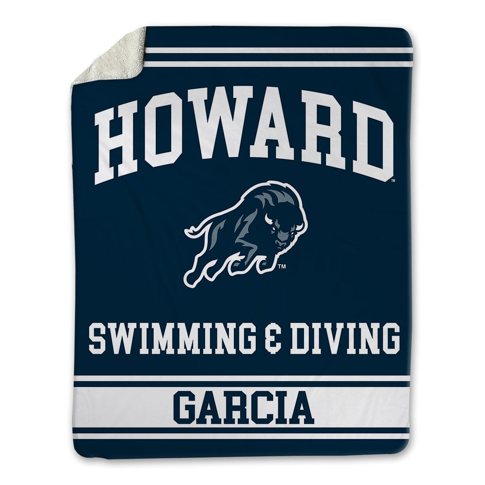 Howard - NCAA Women's Swimming & Diving : Kali Garcia - Blanket-0