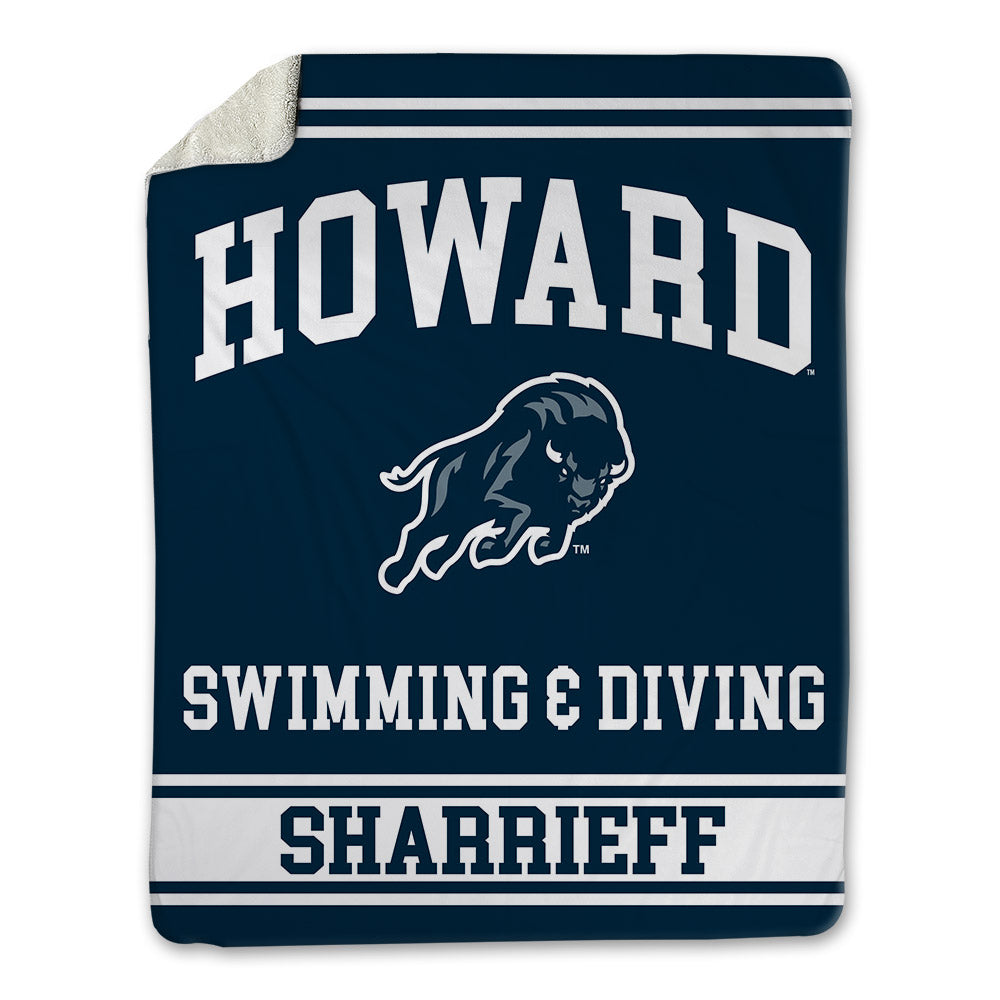 Howard - NCAA Women's Swimming & Diving : Myeisha Sharrieff - Blanket-0