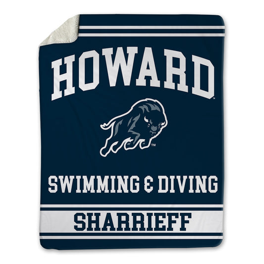 Howard - NCAA Women's Swimming & Diving : Myeisha Sharrieff - Blanket-0
