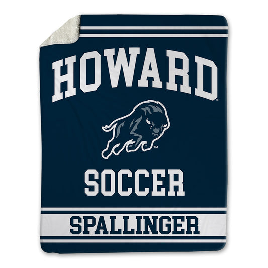 Howard - NCAA Men's Soccer : Jude Spallinger - Blanket-0