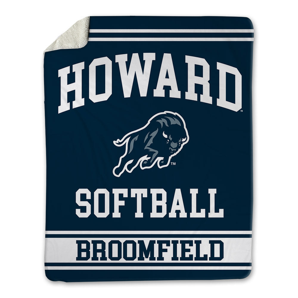 Howard - NCAA Softball : Helen Broomfield - Blanket-0